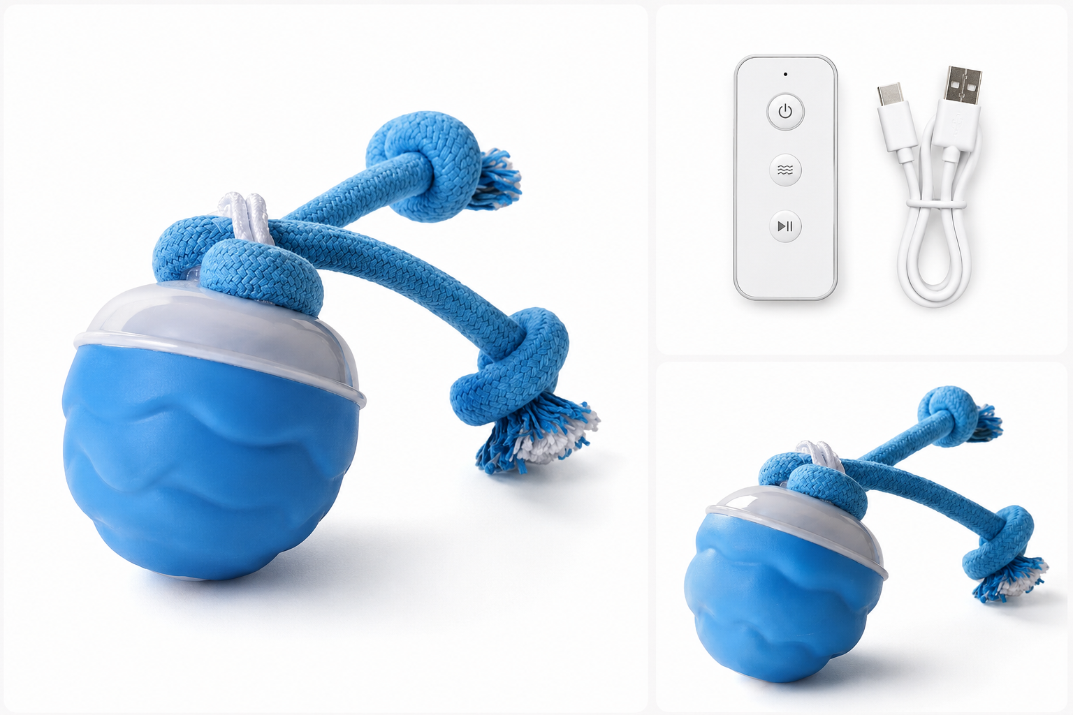 Automatic Rolling Ball — Self-Propelled & USB Charged