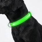 Genopladeligt LED Hundehalsbånd