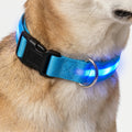 Genopladeligt LED Hundehalsbånd