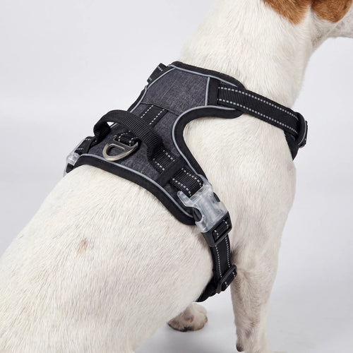 Justerbar Hundesele Med Brystring
