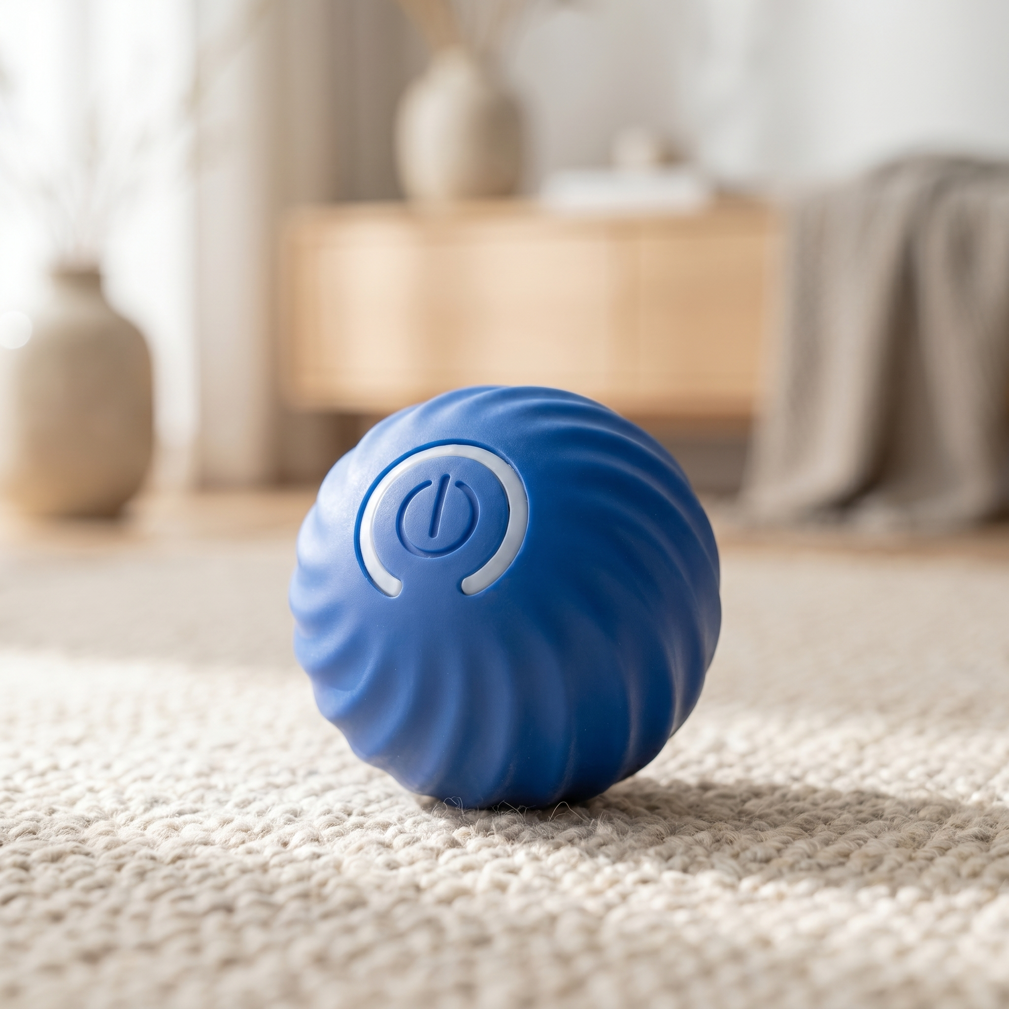Self-Moving Dog Ball — Interactive & Rechargeable
